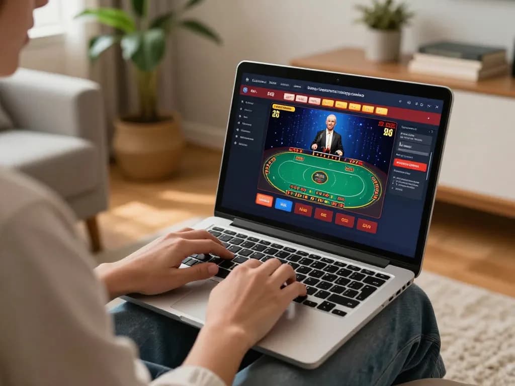 Experience live betting action at https://dagatructiepp.casino/ with vibrant online gaming setup.