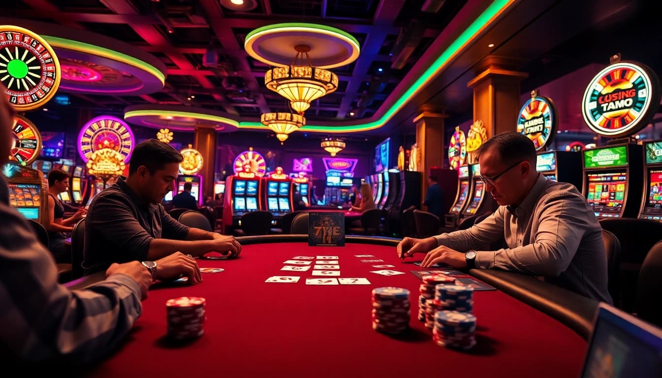 Experience the thrill of casino gaming at 789f with vibrant chips and exciting gameplay.