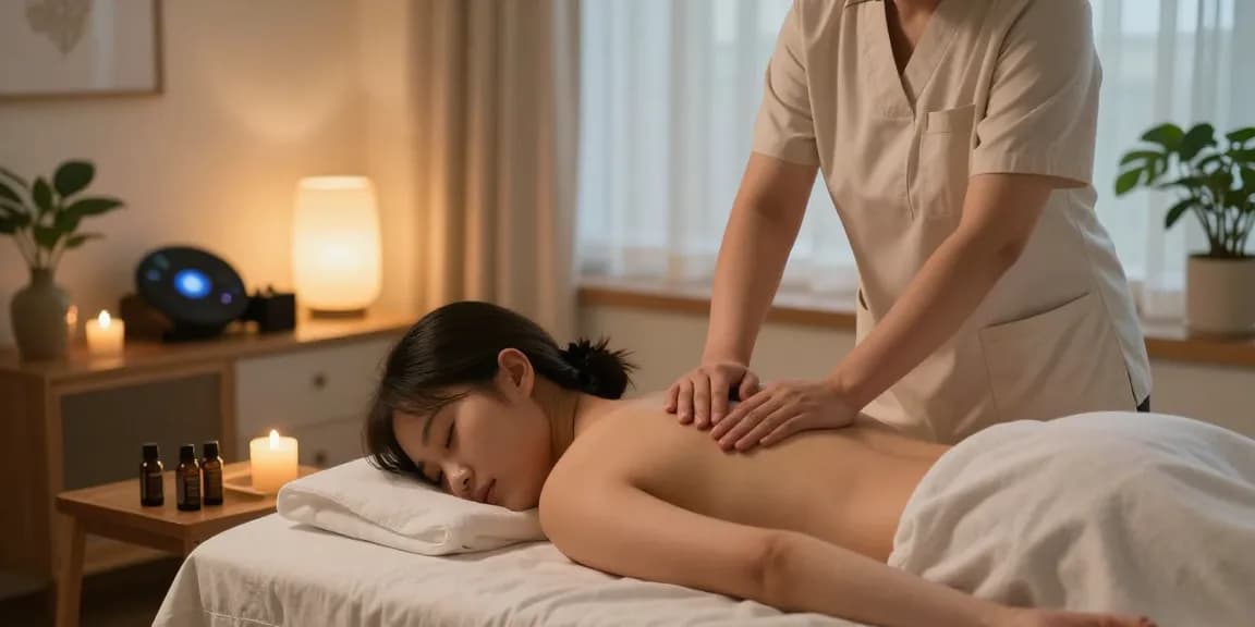 Experience a comforting 성동구출장마사지 in a serene home setting with relaxing atmosphere.