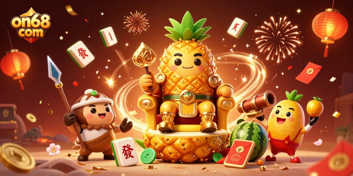Experience the excitement of jackpots at on68 com with our vibrant casino illustration featuring engaging characters.