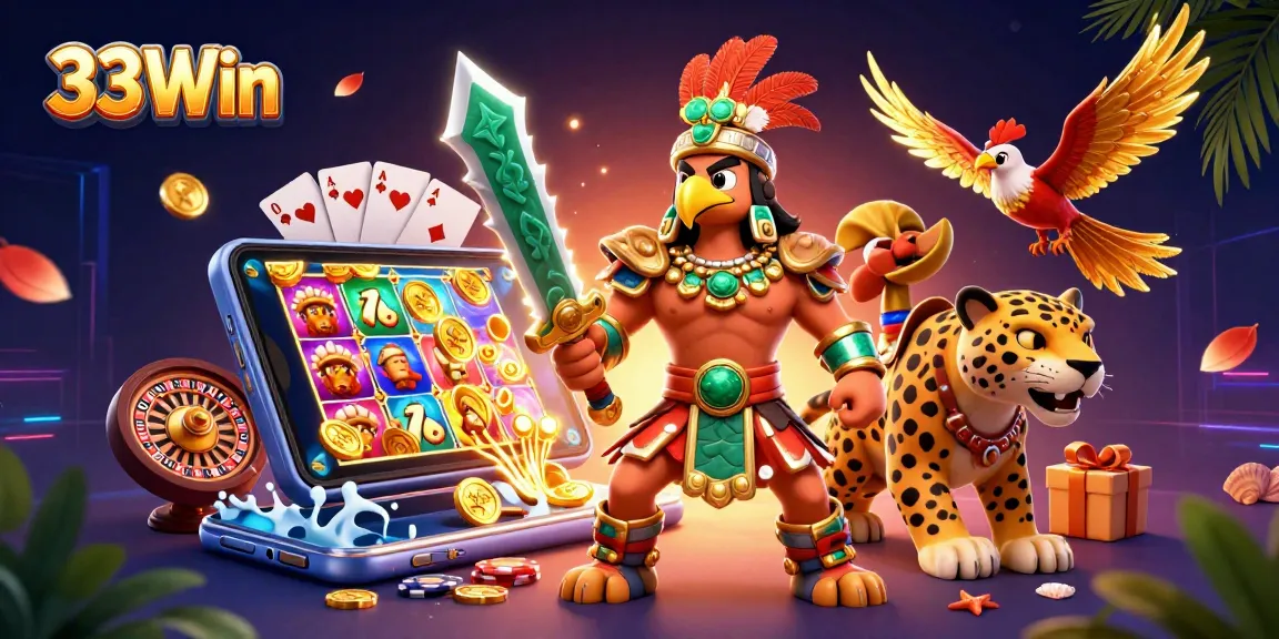 Experience thrilling gameplay at 33Win with dynamic slot games and vibrant casino action.