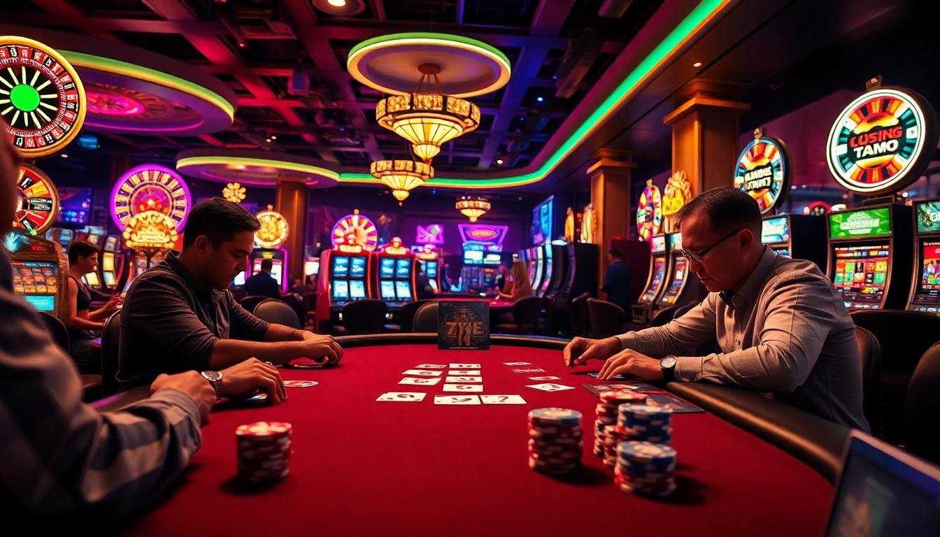 Experience the thrill of casino gaming at 789f with vibrant chips and exciting gameplay.