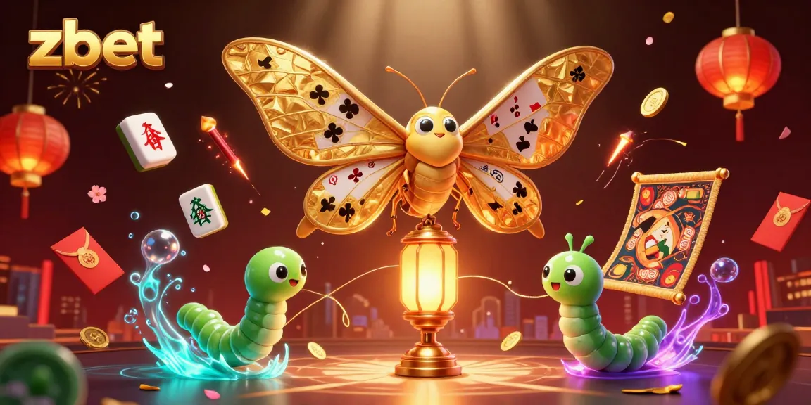 Win big with zbet in an exciting casino scene featuring the majestic atlas moth.