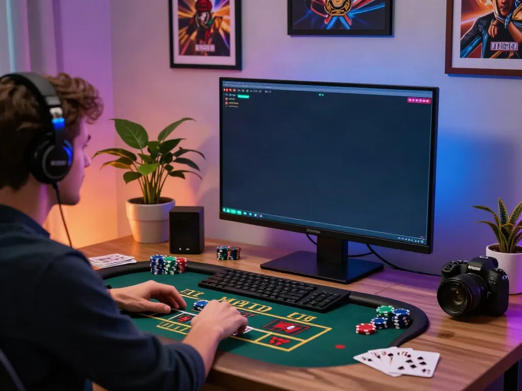 Exciting online gaming experience at https://playsv88.net/ with a user engaged at a live casino table.