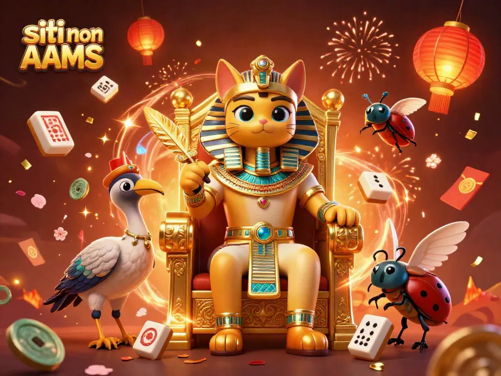 Scopri i siti non AAMS e divertiti con prodotti da casinò eccezionali in questa illustrazione animata.