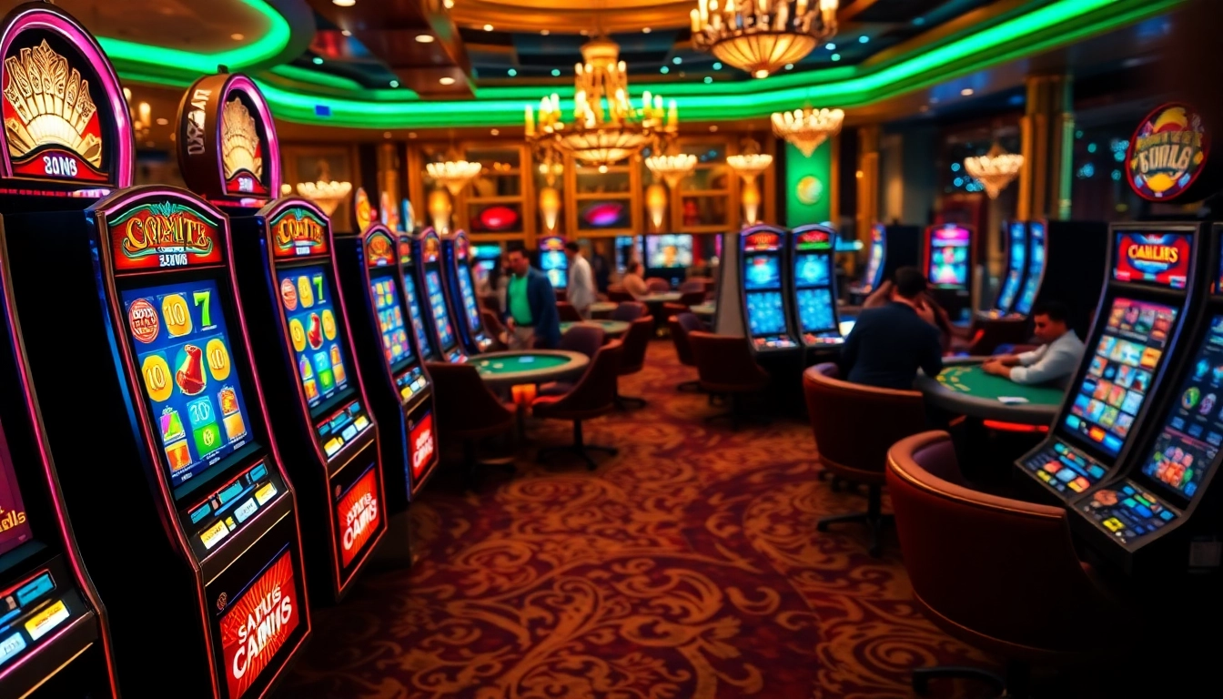 Experience top-tier gambling at slot777 with vibrant slot machines and lively players.