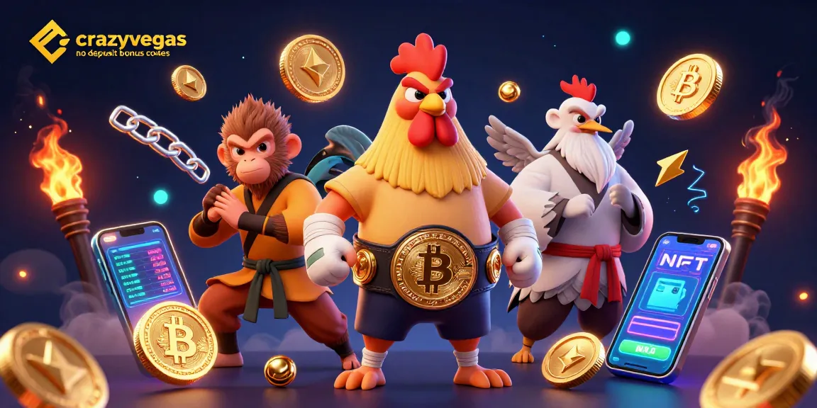 Engage with crazyvegas casino no deposit bonus codes while enjoying vibrant 3D casino illustration.