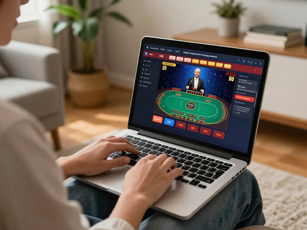 Experience live betting action at https://dagatructiepp.casino/ with vibrant online gaming setup.