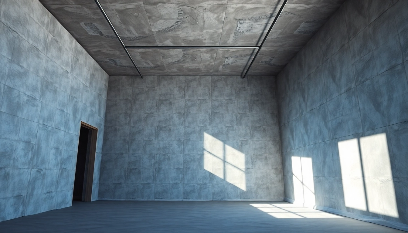 Mass loaded vinyl installation showcasing effective soundproofing in a construction space.