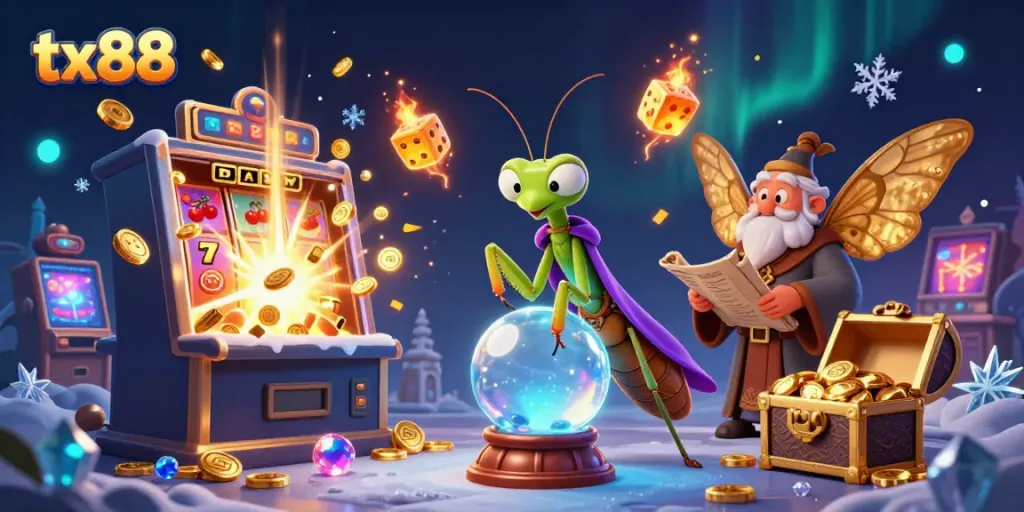 Engage in winning strategies at tx88 with vibrant 3D digital casino elements and enchanting characters.