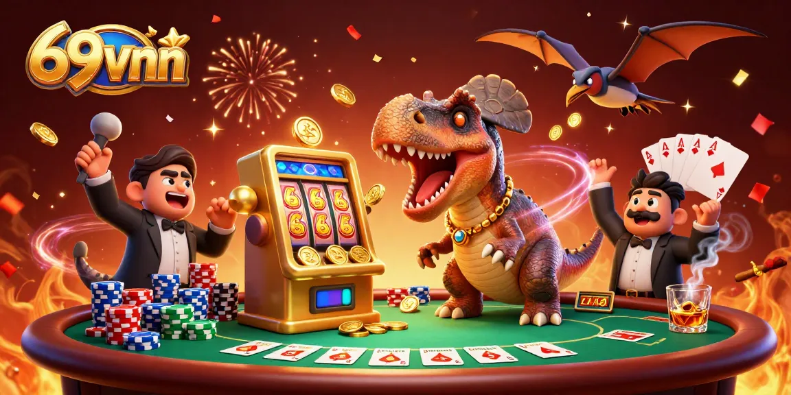 Engage in winning moments at 69vnn as a pachycephalosaurus triggers jackpot payouts!