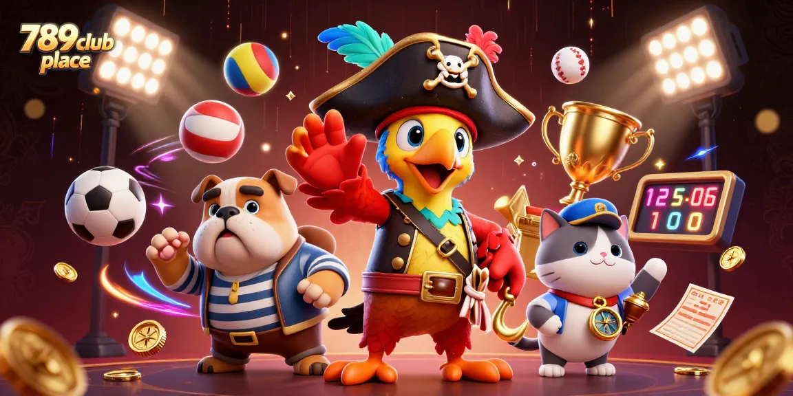 Khám phá thế giới game tại 789club place với hình ảnh sống động và đầy màu sắc