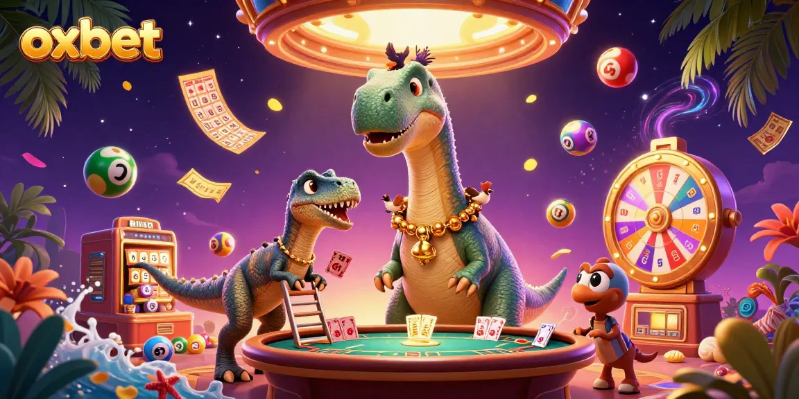 Experience winning moments at Oxbets thrilling games with an ultra-detailed 3D casino illustration.