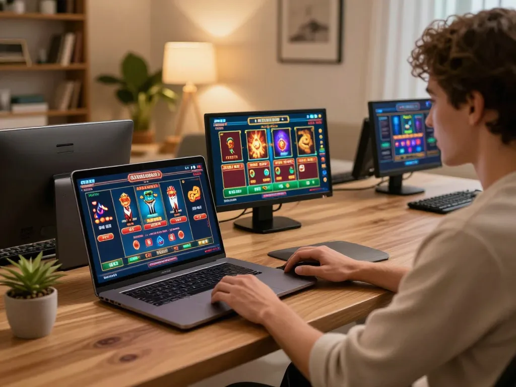 Engage in thrilling games at a cổng game uy tín while enjoying the comfort of home.