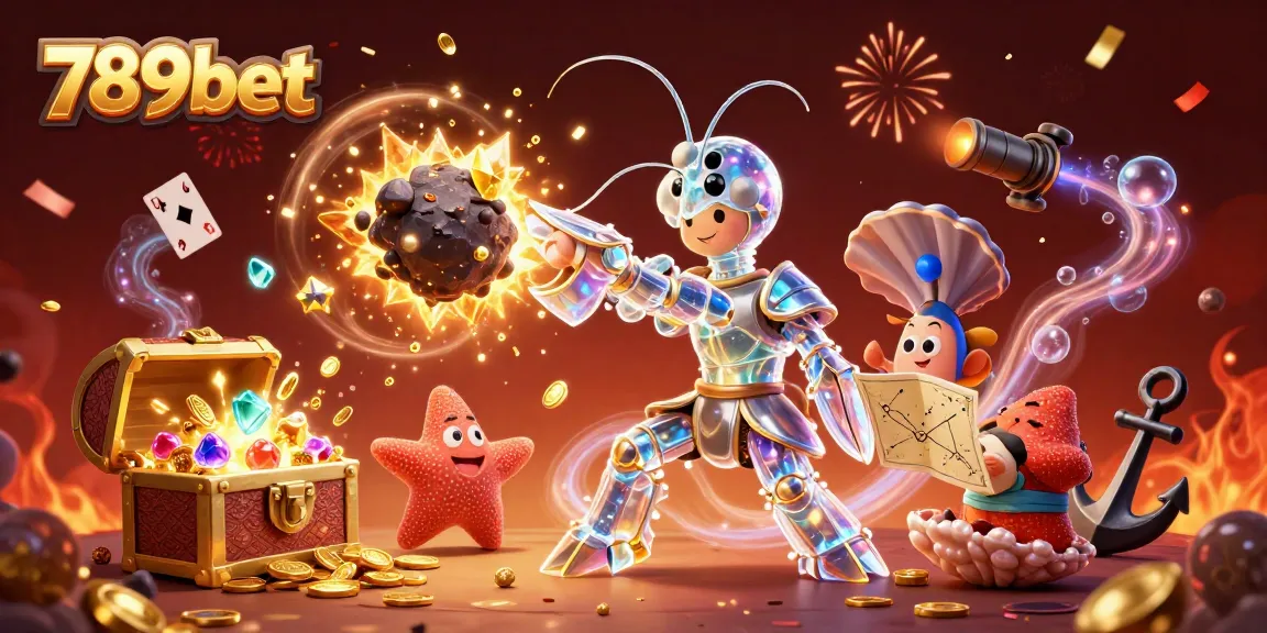 Experience thrilling gaming fun with 789bet featuring vibrant underwater treasure and dynamic characters.