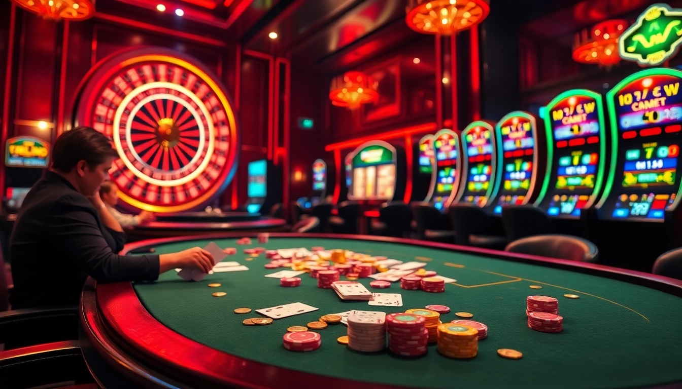 Cà khịa tv inspires an exciting casino experience with poker, roulette, and slot machines.