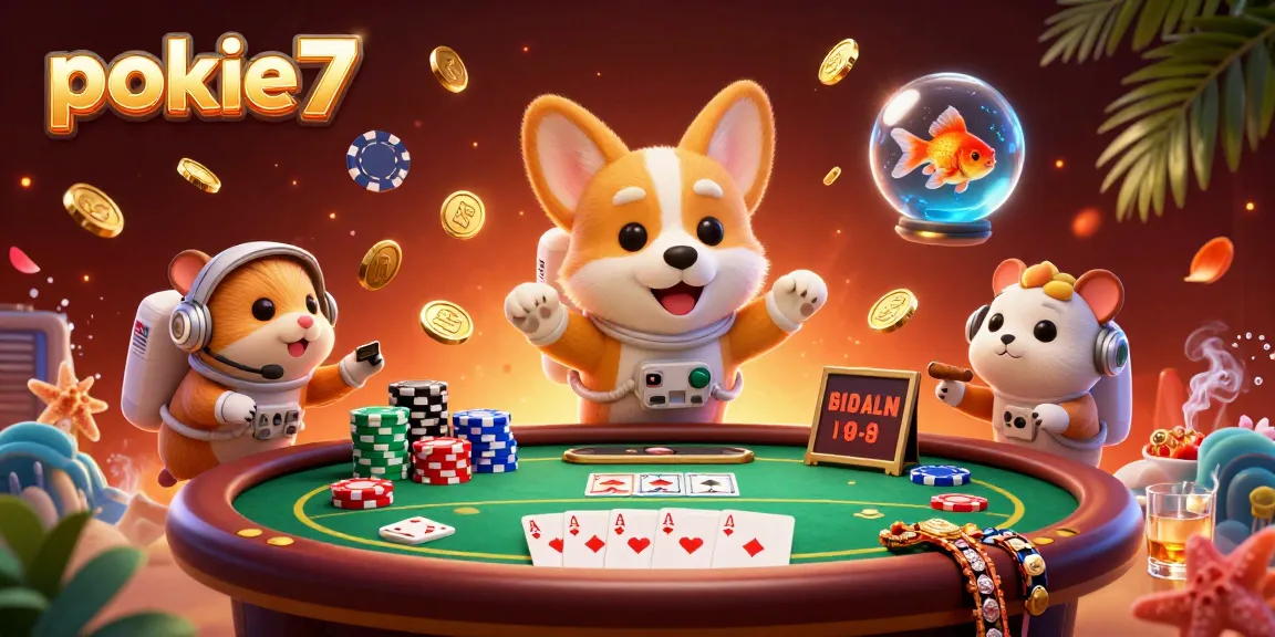 Engage with the exciting universe of pokie7 as a corgi astronaut hits the casino in zero gravity.