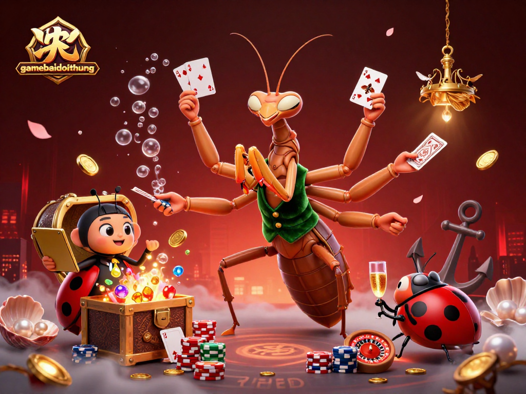 Experience exciting win scenarios at gamebaidoithuong with dynamic casino characters and vibrant gaming elements