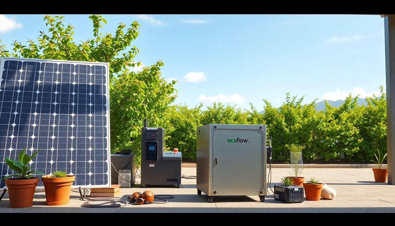 Utilize EcoFlow portable power stations for your outdoor adventures and sustainable energy needs.