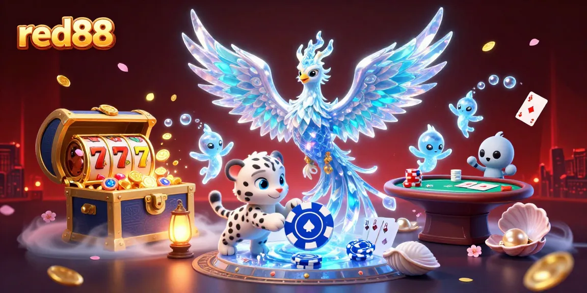 Engage with the thrilling world of red88, featuring dynamic casino elements and enchanting characters.