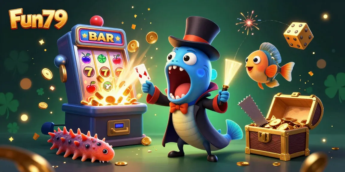 Engage in thrilling gameplay at Fun79 with vibrant slots, magical sea creatures, and dazzling rewards.