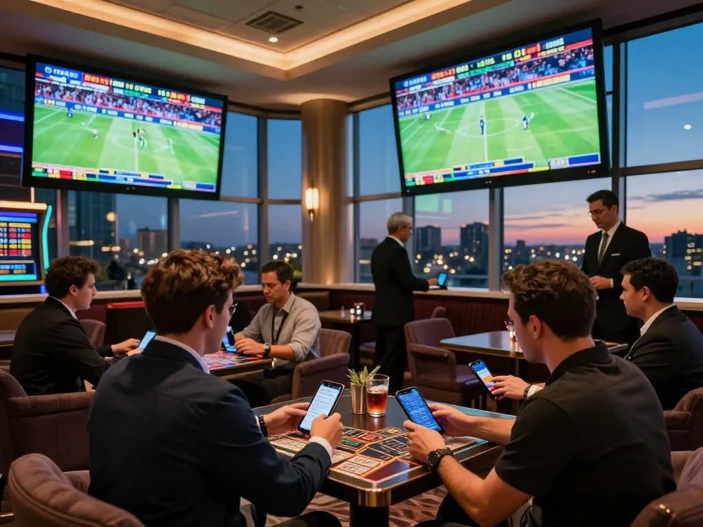 88betcom enhances sports betting experience with lively lounge atmosphere and enthusiastic bettors