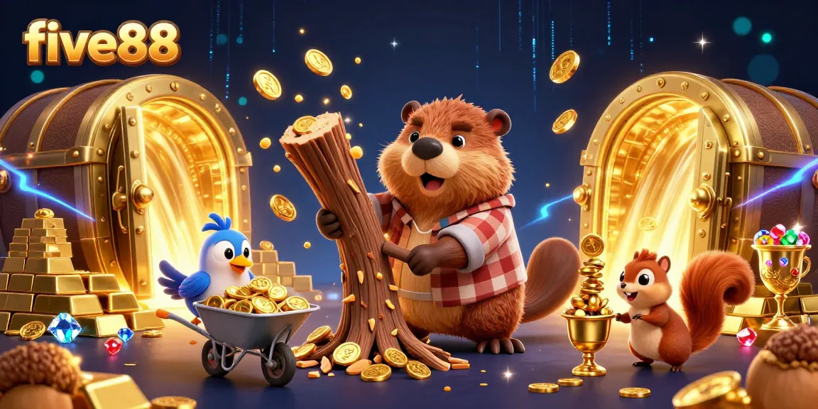 Engage with thrilling five88 casino adventures amid sparkling coins and captivating characters.