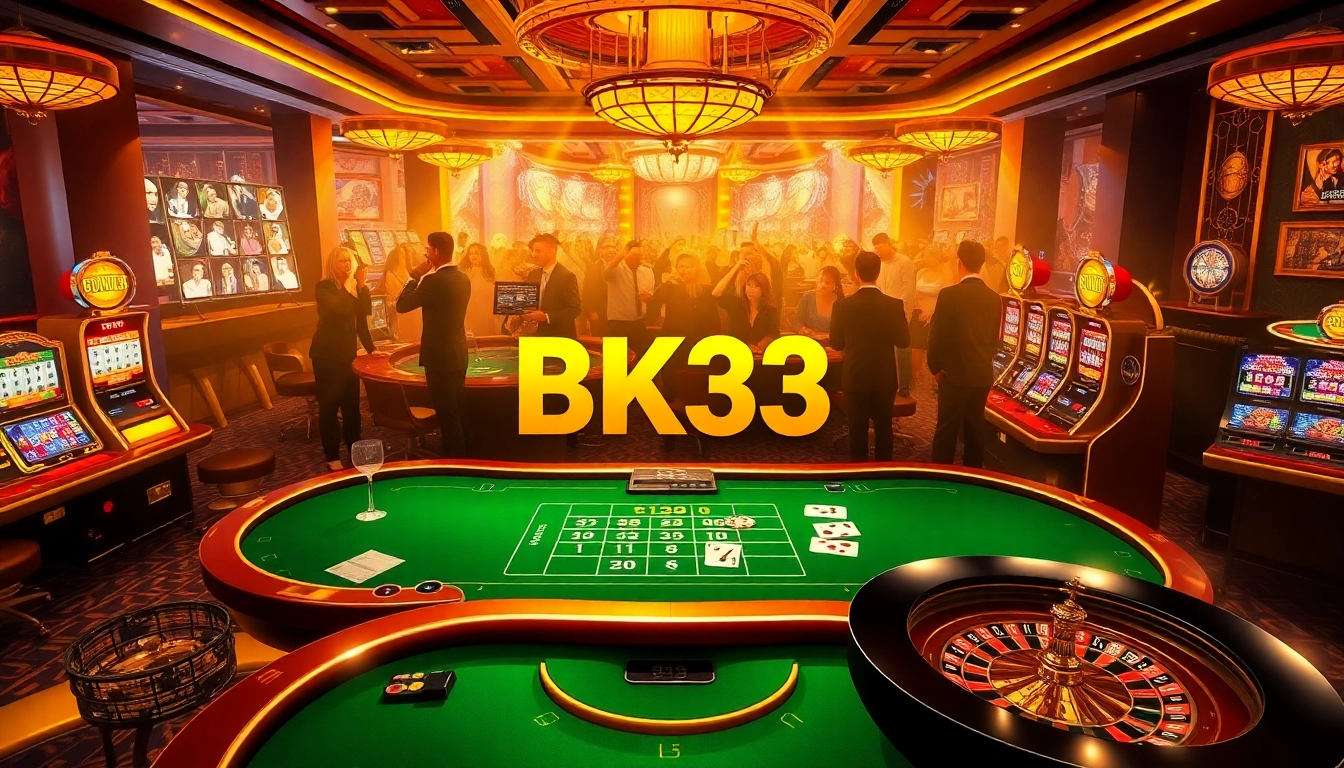 Experience thrilling online gaming at BK33 with vibrant tables and immersive casino action.