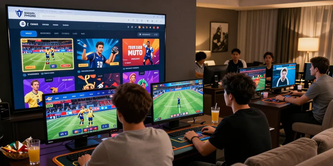 Engaging online gaming scene of LUCK8 users experiencing live betting excitement with modern interface.