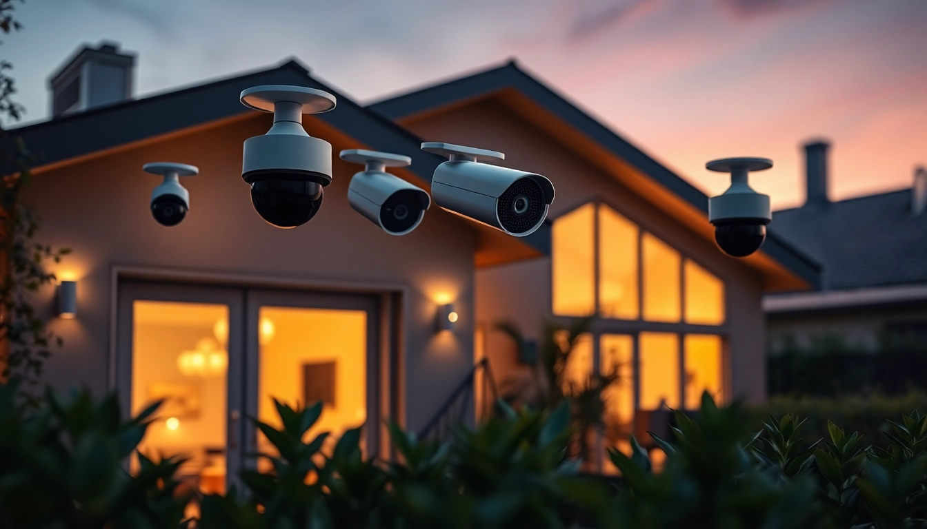 Cámaras EZVIZ mejorando la seguridad en un entorno hogareño.