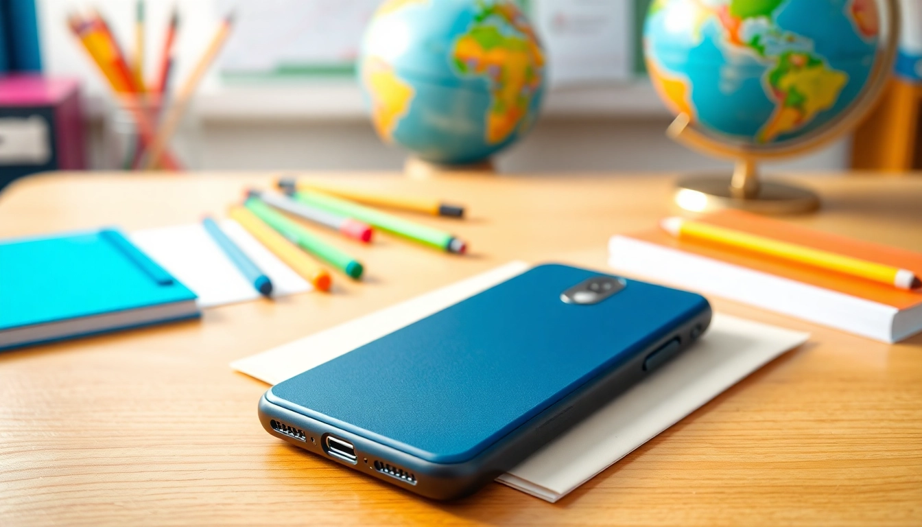 Handytasche Klassenzimmer: Stil und Schutz für Schüler